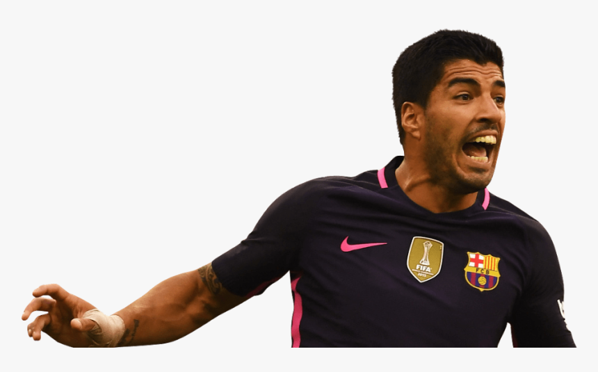 Luis Suárez Shouting - Fc Barcelona, HD Png Download, Free Download