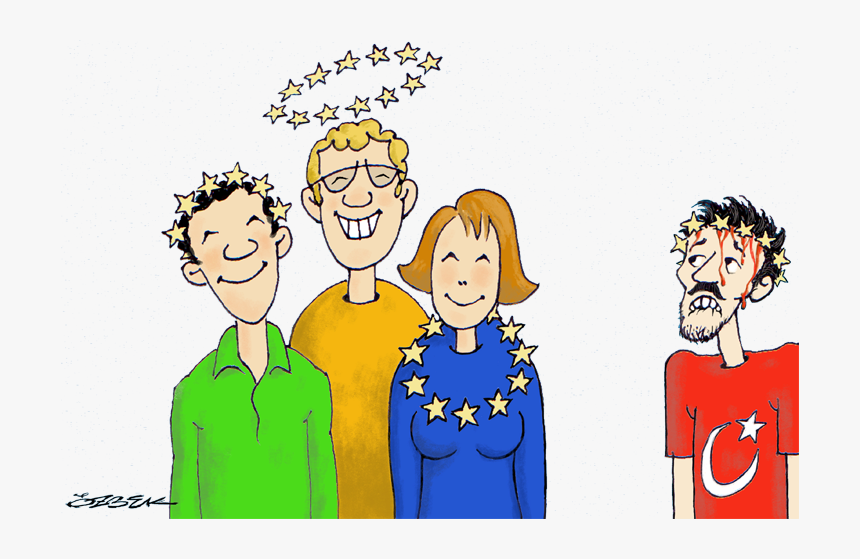 Family Cartoon Of - Ambivalence Cartoon, HD Png Download - kindpng