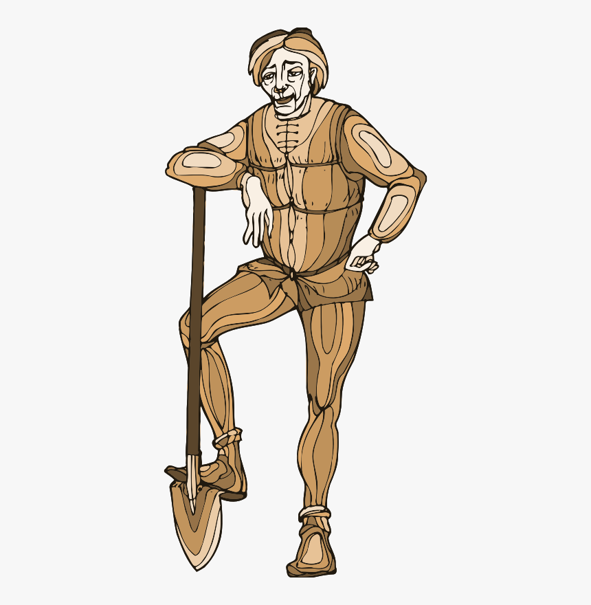 Shakespeare Characters - Gravedigger - Grave Digger Man Svg, HD Png Download, Free Download