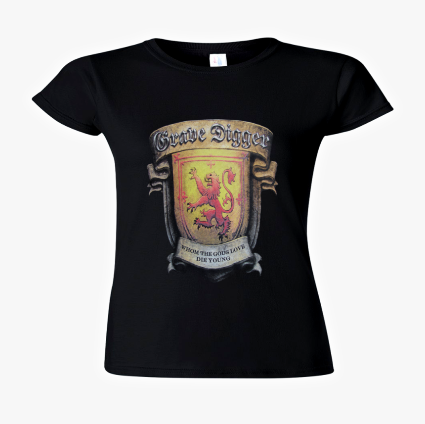 Grave Digger Official Girlie-shirt The Ballad Of Mary - Crest, HD Png Download, Free Download