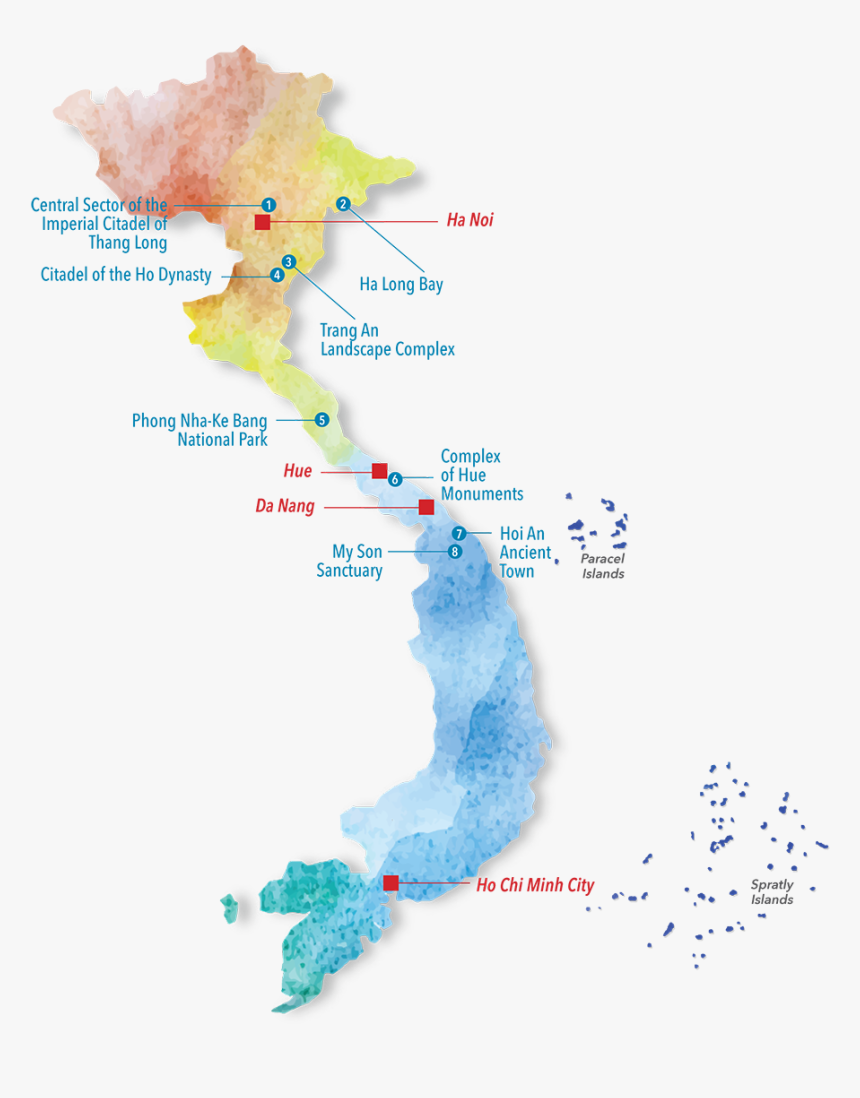 Transparent Vietnam Map Png - Atlas, Png Download, Free Download