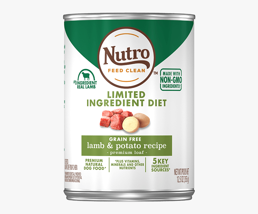 1 10184004 Nutro Wet Dog - 2 Ingredients Dog Food, HD Png Download, Free Download