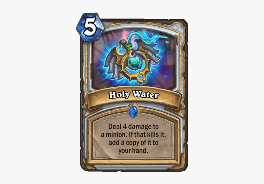 Holy Water - Holy Water Hearthstone, HD Png Download, Free Download