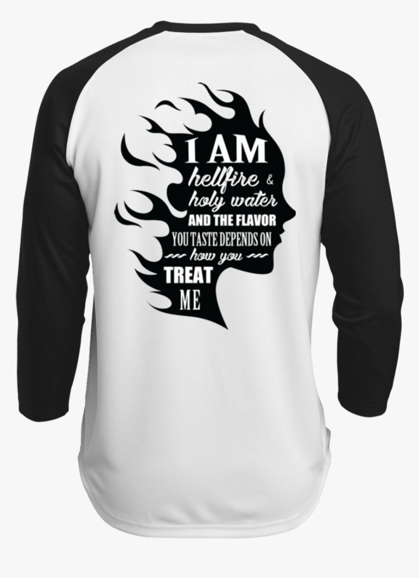 I Am Both Hellfire And Holy Water Polyester Game Baseball - Am Both ...