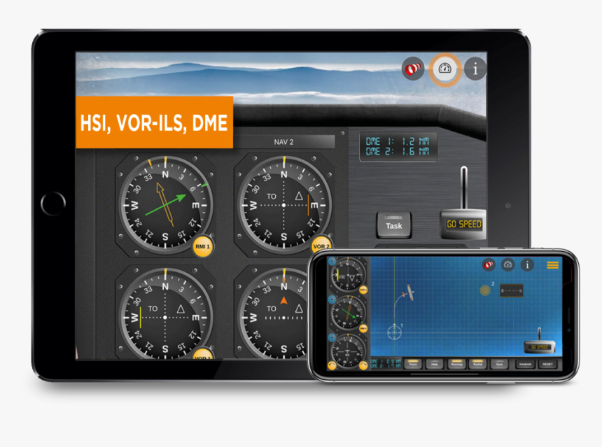 Cockpit Or Map View - Gauge, HD Png Download, Free Download