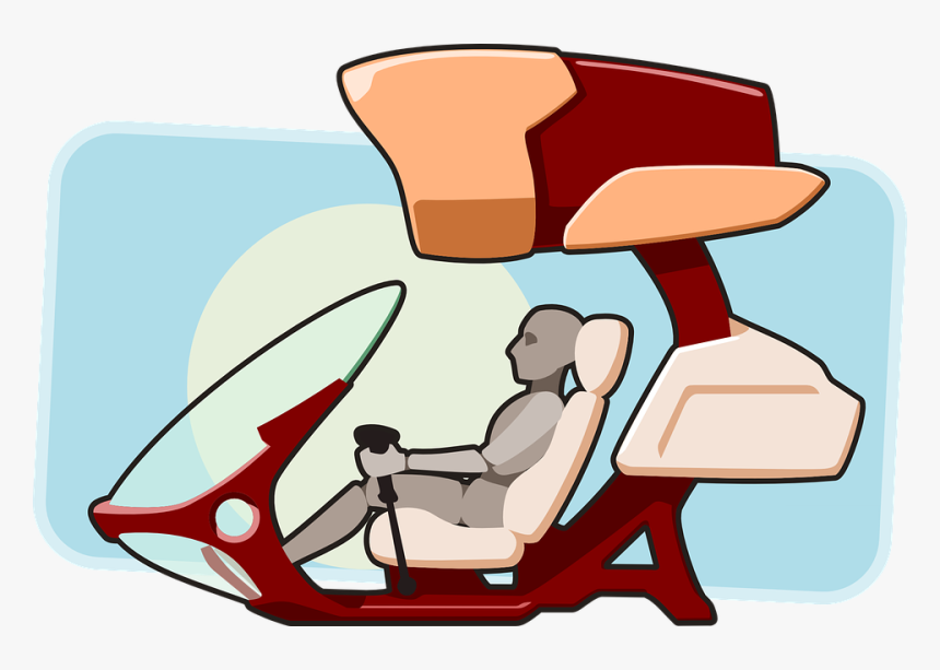 Cockpit, Futuristic, Pilot, Aeroplane, Flying - Cockpit Clipart Png, Transparent Png, Free Download