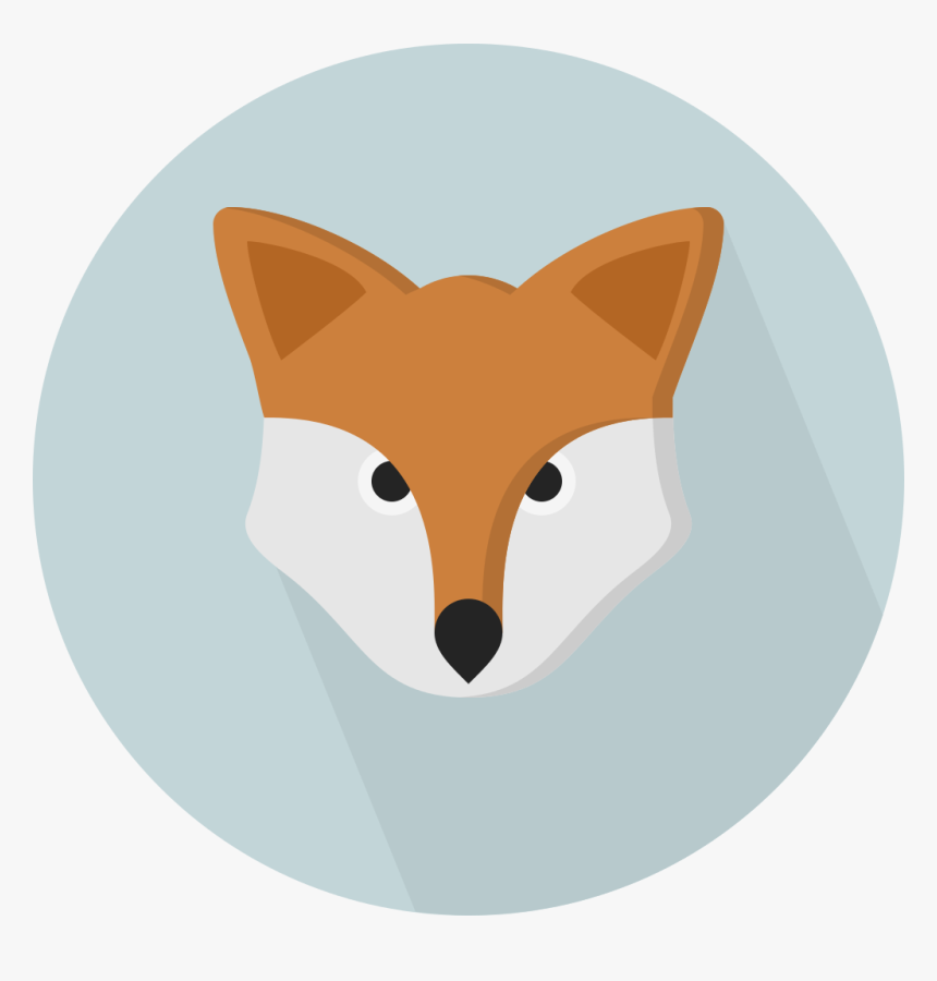 Creative Tail Animal Fox - Fox Icon, HD Png Download, Free Download