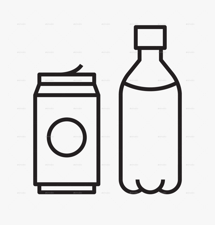 Transparent Water Bottle Icon Png - Glass Bottle, Png Download, Free Download