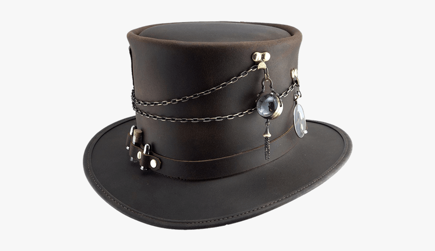 #steampunk #hat - Leather, HD Png Download, Free Download