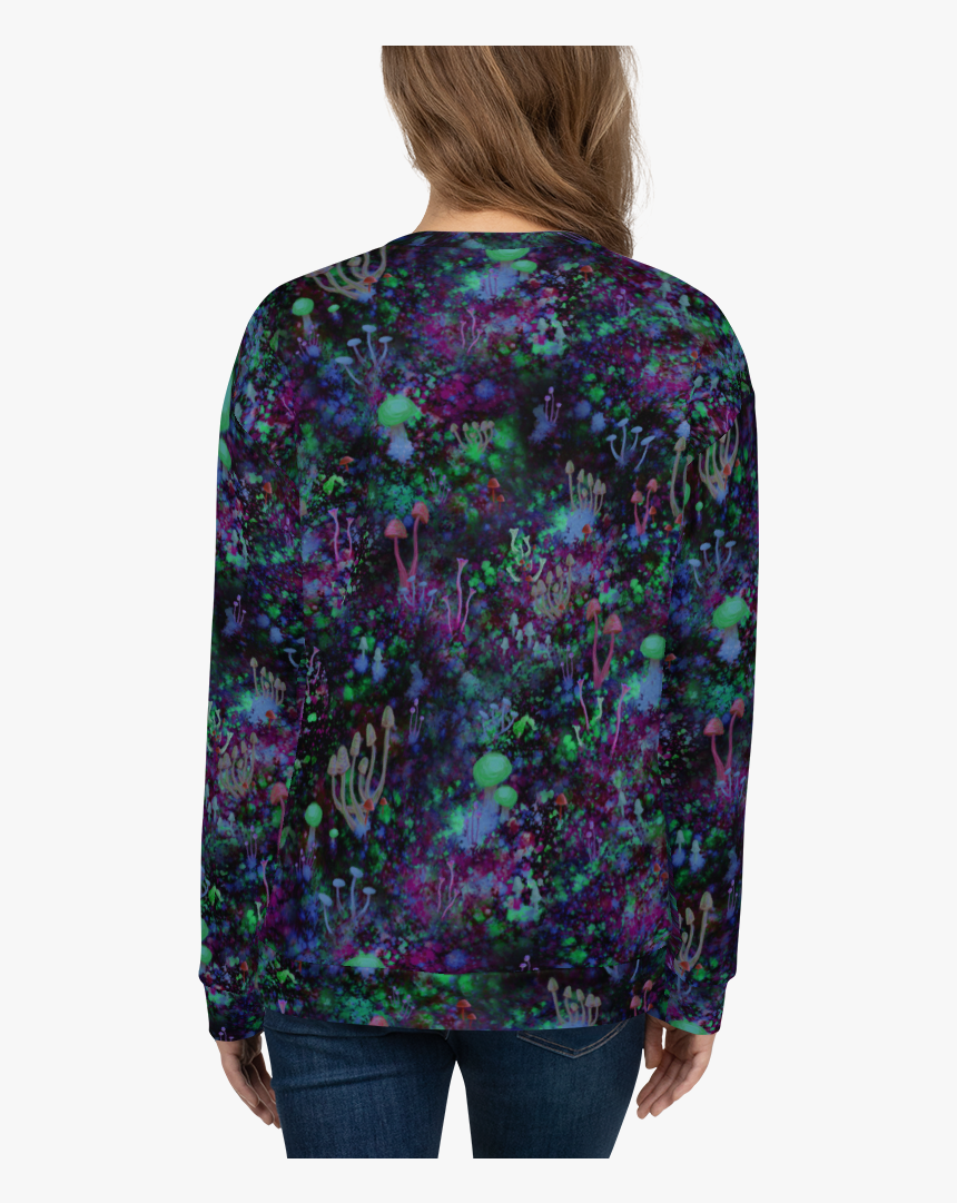 Cosmic Shrooms Unisex Sweatshirt - Blouse, HD Png Download, Free Download