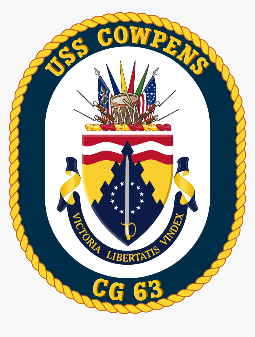 Uss Cowpens Cg-63 Crest, HD Png Download, Free Download