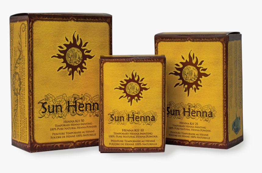 Sun Henna Kit 10, 25 &, HD Png Download, Free Download