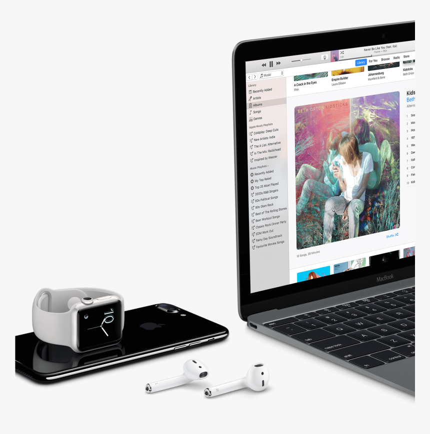 Macbook Iphone Y Apple Watch, HD Png Download, Free Download