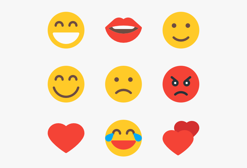 Emoticones De Whatsapp Png - Smiley, Transparent Png, Free Download