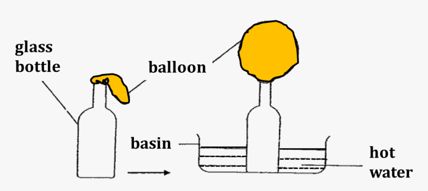 Diagram Shows Empty Bottle And Fixed A Deflated Balloon - Farmville Sheep Breeding Chart, HD Png Download, Free Download