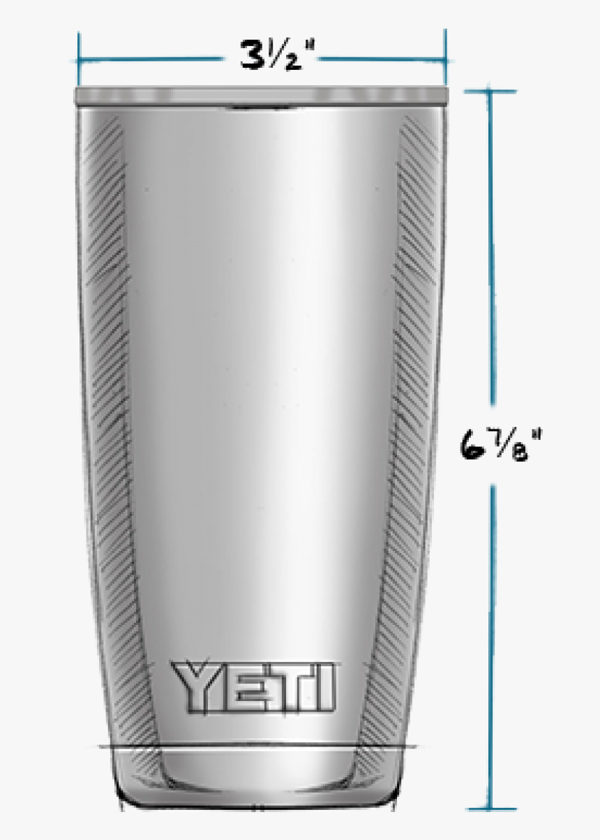 Yeti 20 Oz Size, HD Png Download, Free Download