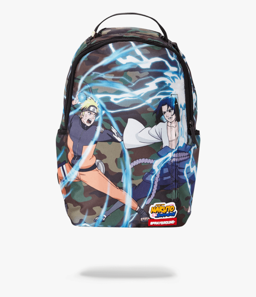 Naruto Vs Sasuke Sprayground Backpack, HD Png Download, Free Download