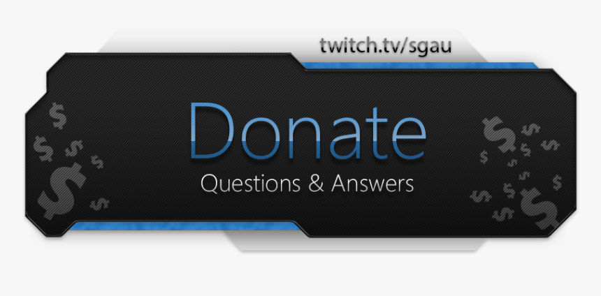Donate Png Donation Twitch Panel Transparent Png Kindpng
