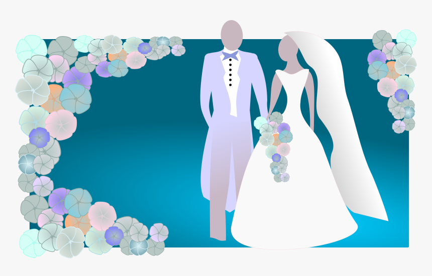 Groom Clipart Clothes - Bride And Groom Animations, HD Png Download, Free Download