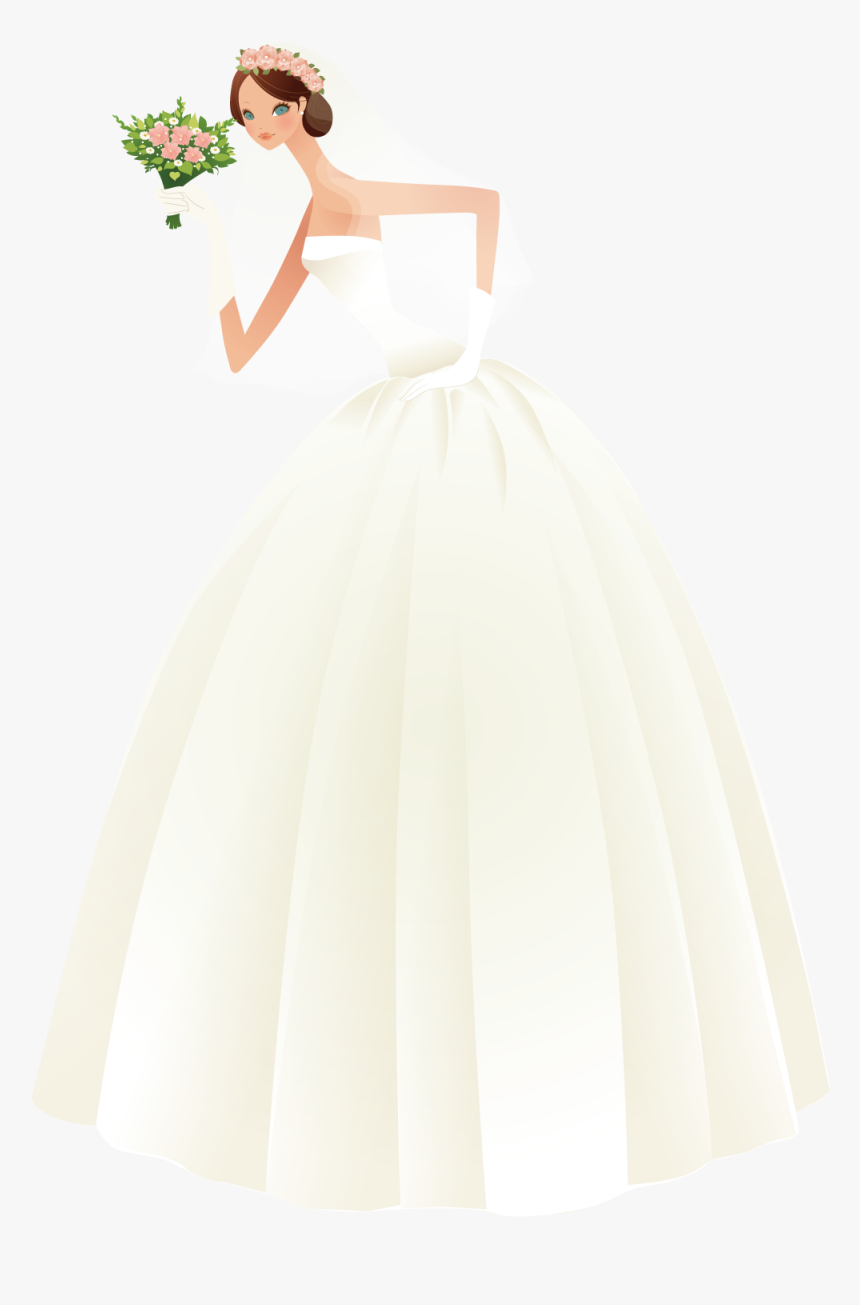 Bride Dress Png - Bride, Transparent Png, Free Download