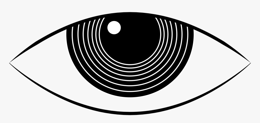 Transparent Eye Black Png - Ojo Dibujo Png, Png Download, Free Download