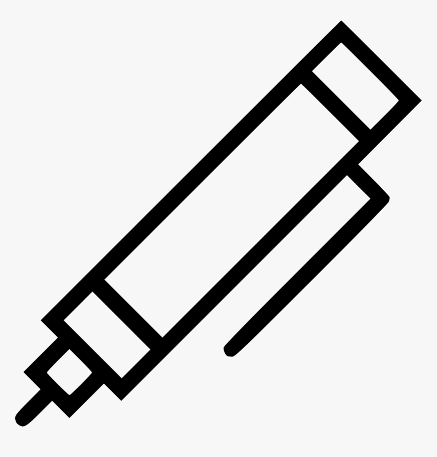 Clipart Pen Marker - Writing Instruments Icon Png, Transparent Png, Free Download