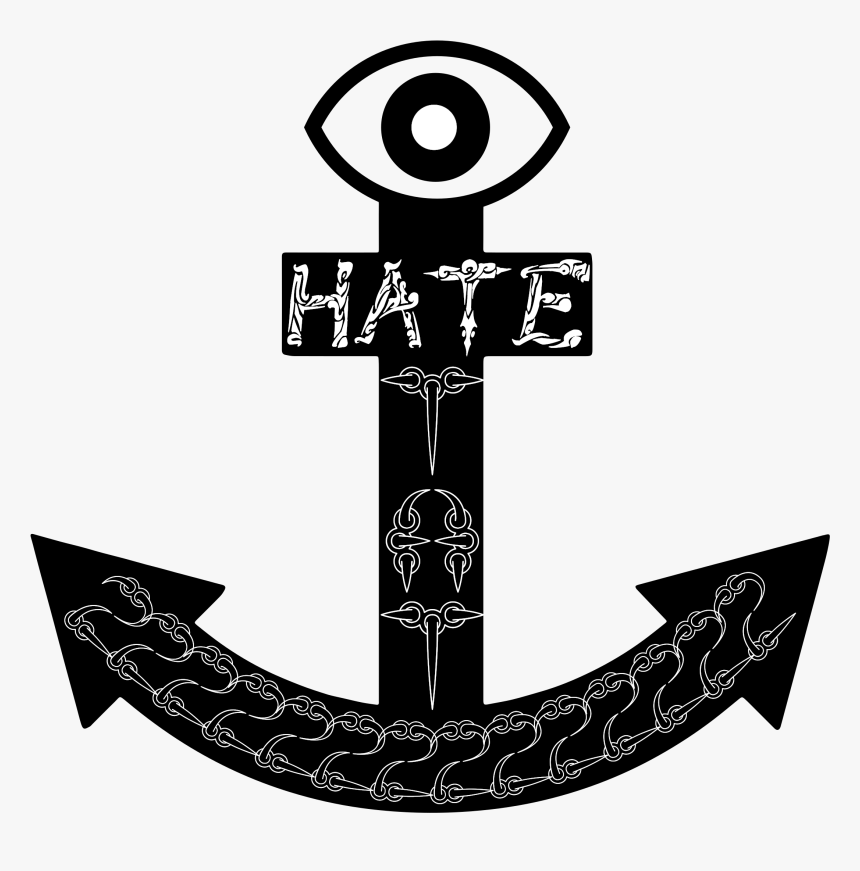 Dailysketch Tattoo - Hate Tattoo Png, Transparent Png, Free Download