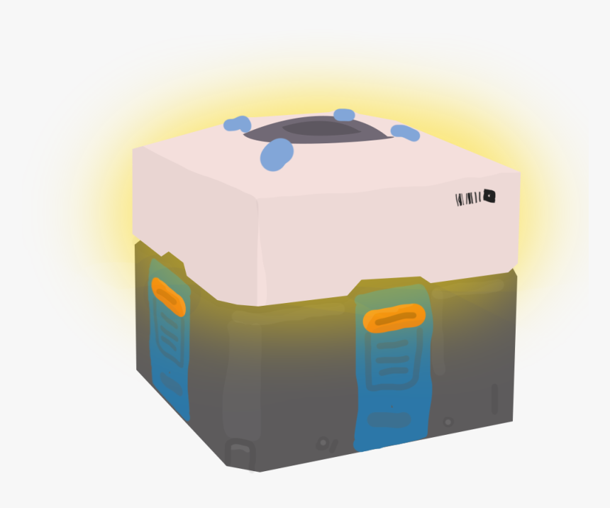 Overwatch Loot Box Drawing, HD Png Download, Free Download