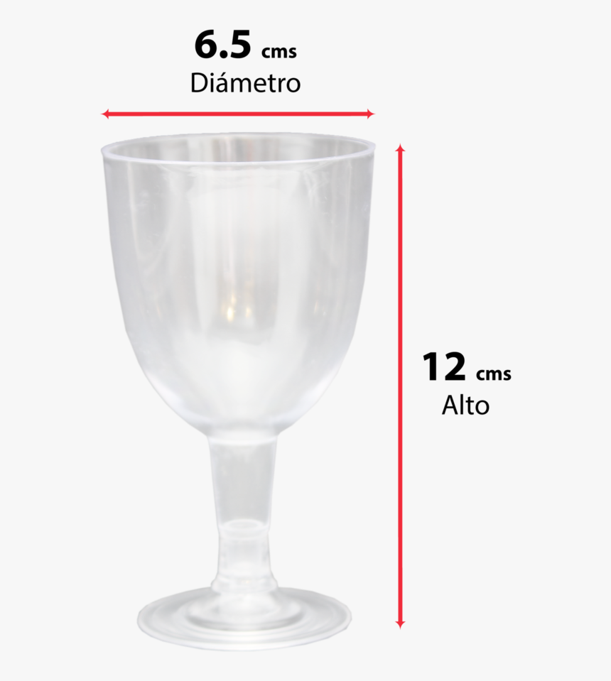 Copa De Vino Transparente 1pza - Wine Glass, HD Png Download, Free Download