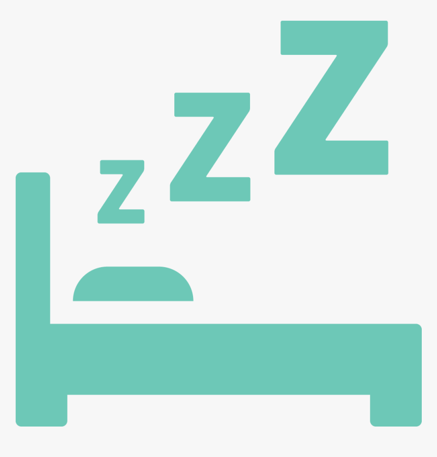 睡覺 Icon Clipart , Png Download - Sleep Icon White Background, Transparent Png, Free Download