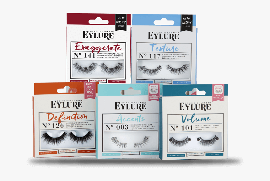 Fake Eyelashes Eylure , Png Download - Eyelash Extensions, Transparent Png, Free Download