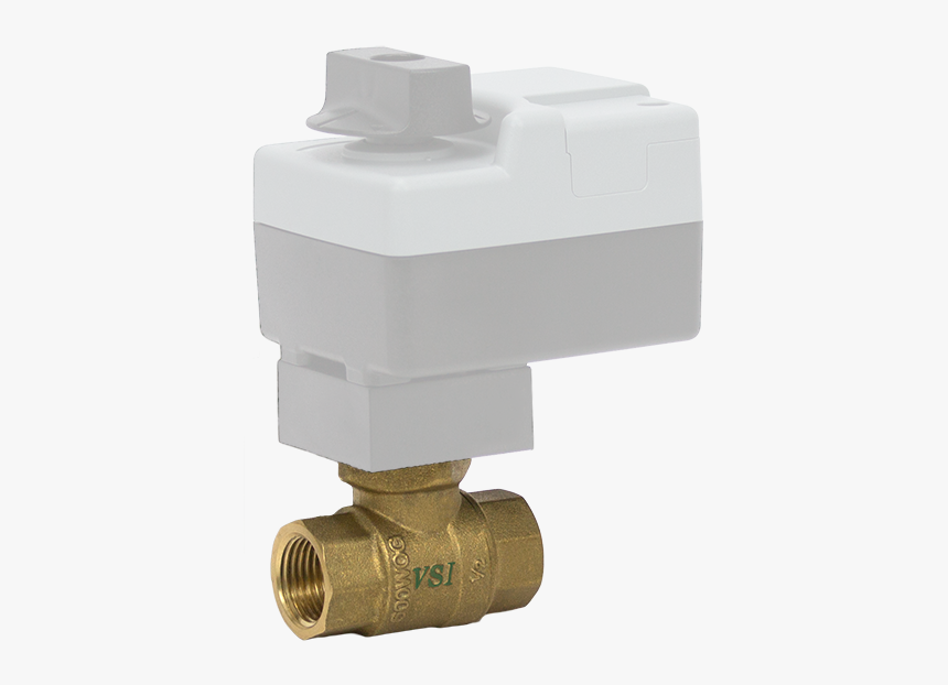 Series E V-port Control Ball Valve - Brass, HD Png Download, Free Download