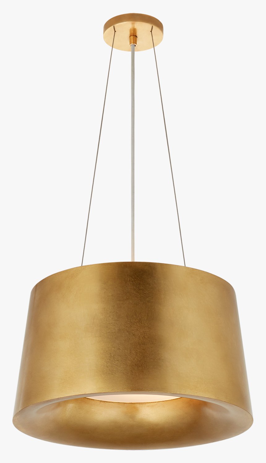 Gold Leaf Hanging Shade - Chandelier, HD Png Download, Free Download