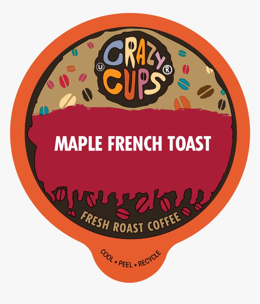 Crazy Cups Maple French Toast Naturally Flavored Coffee - Illustration, HD Png Download, Free Download