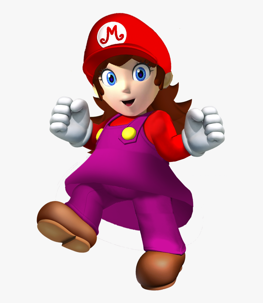 Nintendo Fanon Wiki - Female Mario And Sonic, HD Png Download, Free Download