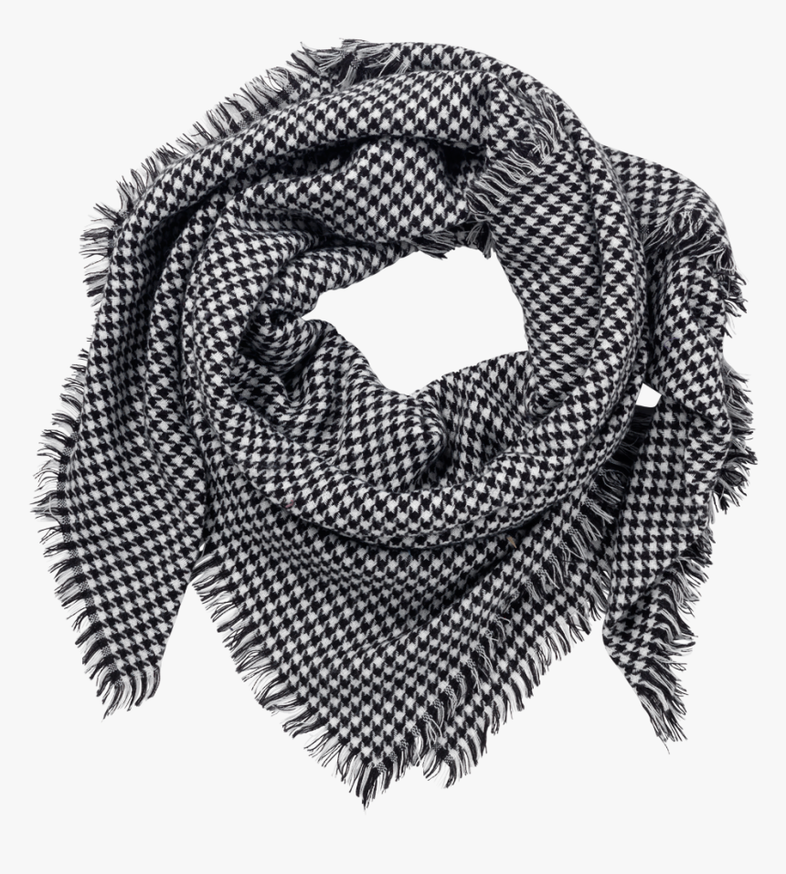 Houndstooth Blanket Scarf Houndstooth - Scarf, HD Png Download, Free Download