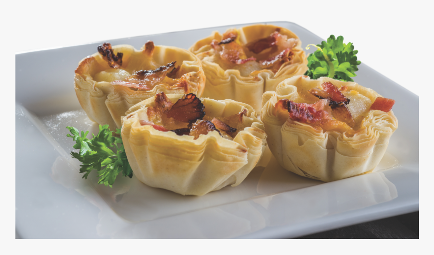 Scallop And Bacon Phyllo Cup Appetizers- 10 Ct - Filo, HD Png Download, Free Download