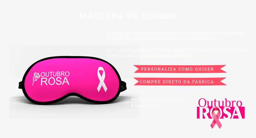 Brindes Em Neoprene Mais Vendidos Para Outubro Rosa - Dia Da Mae Empresa, HD Png Download, Free Download