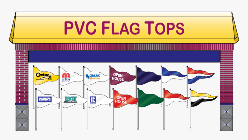 Open House Pennant Flags, HD Png Download, Free Download