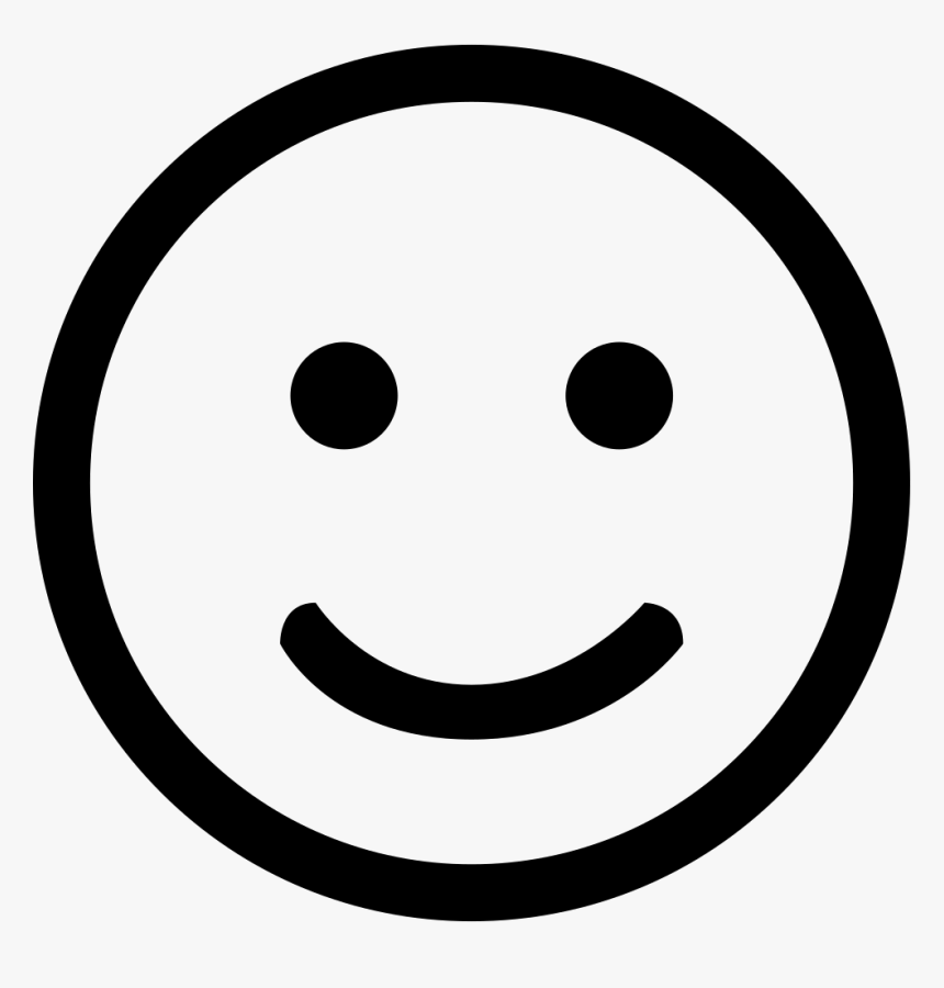 Emotion - Smile Logo Black And White, HD Png Download - kindpng