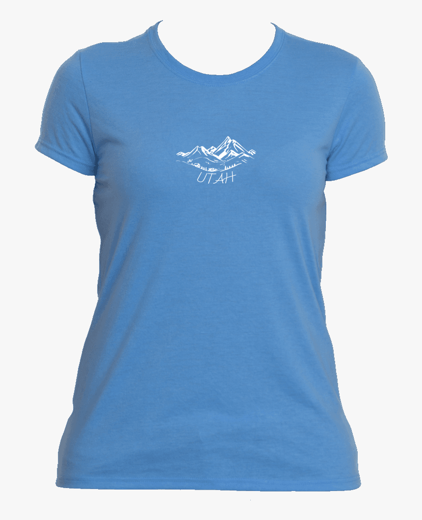 Utah Vintage Mountain Drawing - Active Shirt, HD Png Download, Free Download