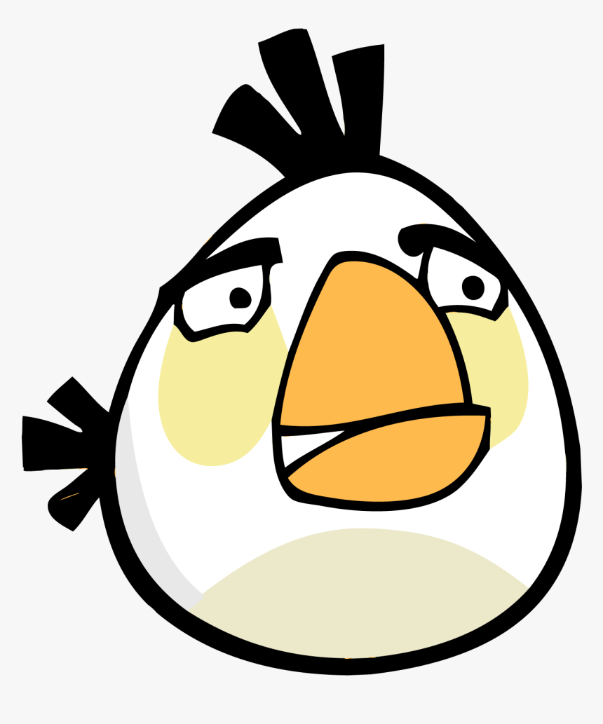 Angry Bird White Bird Png, Transparent Png, Free Download