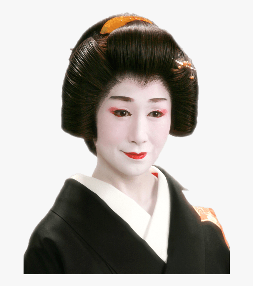 Geisha Portrait - Geisha, HD Png Download, Free Download