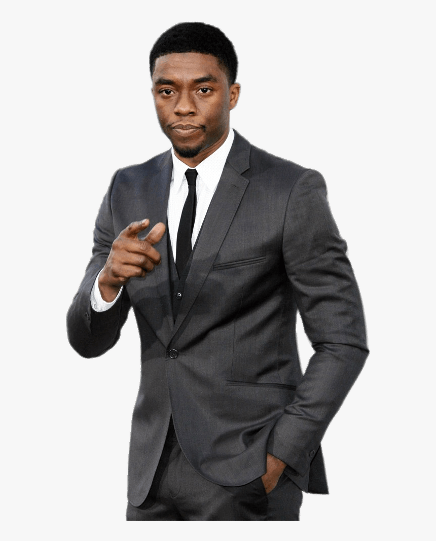 Chadwick Boseman Pointing - Chadwick Boseman Sexy 2018, HD Png Download, Free Download