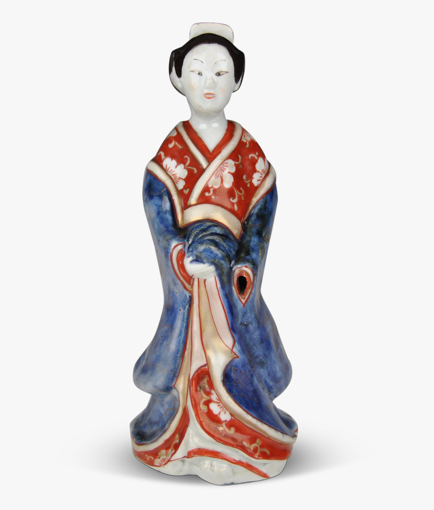 A Japanese Imari Figure Of A Geisha - Figurine, HD Png Download, Free Download