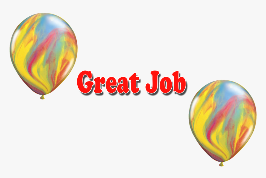 Great Job Png Free Image Download - Hot Air Balloon, Transparent Png, Free Download