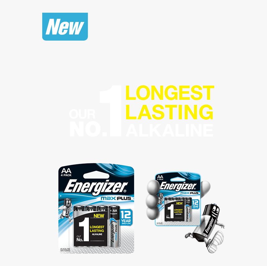 Energizer Max Plus Singapore, HD Png Download, Free Download