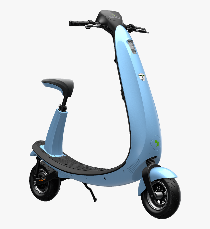 Sky Blue Ojo Electric Scooter Smart Bluetooth Enabled - Ojo Electric Scooter Price, HD Png Download, Free Download