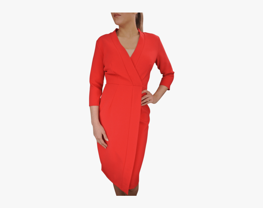 Kimono Wrap Dress - Formal Wear, HD Png Download, Free Download