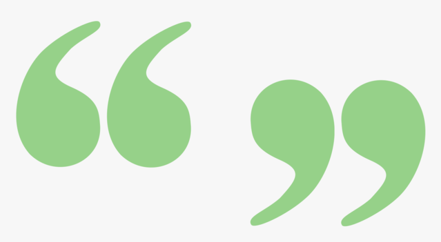 Download Green Quote Marks Hd Png Download Kindpng